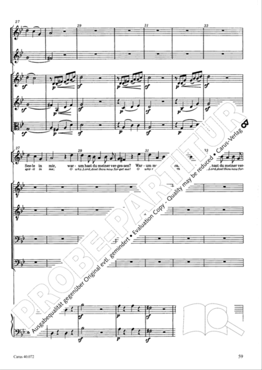 Psalm 42 Psalm 42 4-Part scores gallery preview page 59