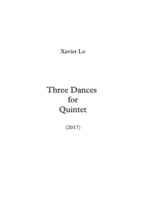 Three Dances for Quintet