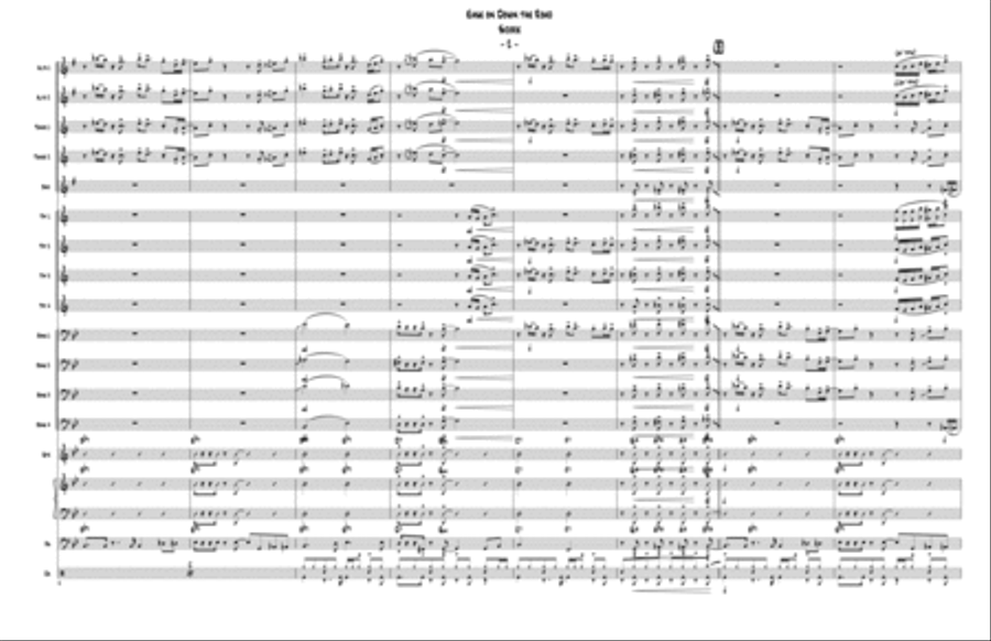 Ease On Down The Road Jazz Ensemble scores gallery preview page 3