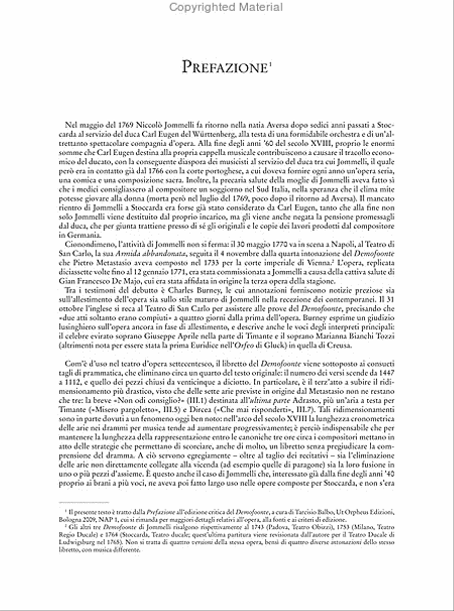 Demofoonte. Arias for Soprano Voice Solo scores gallery preview page 16