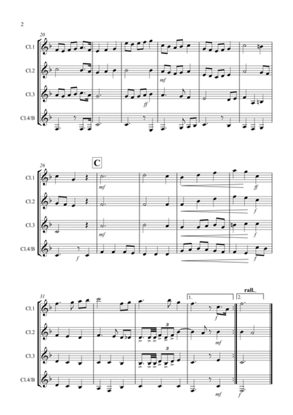 The Star Spangled Banner for Clarinet Quartet image number null