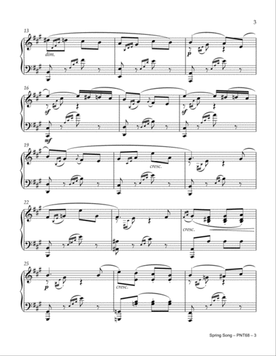 Spring Song Piano Method scores gallery preview page 3