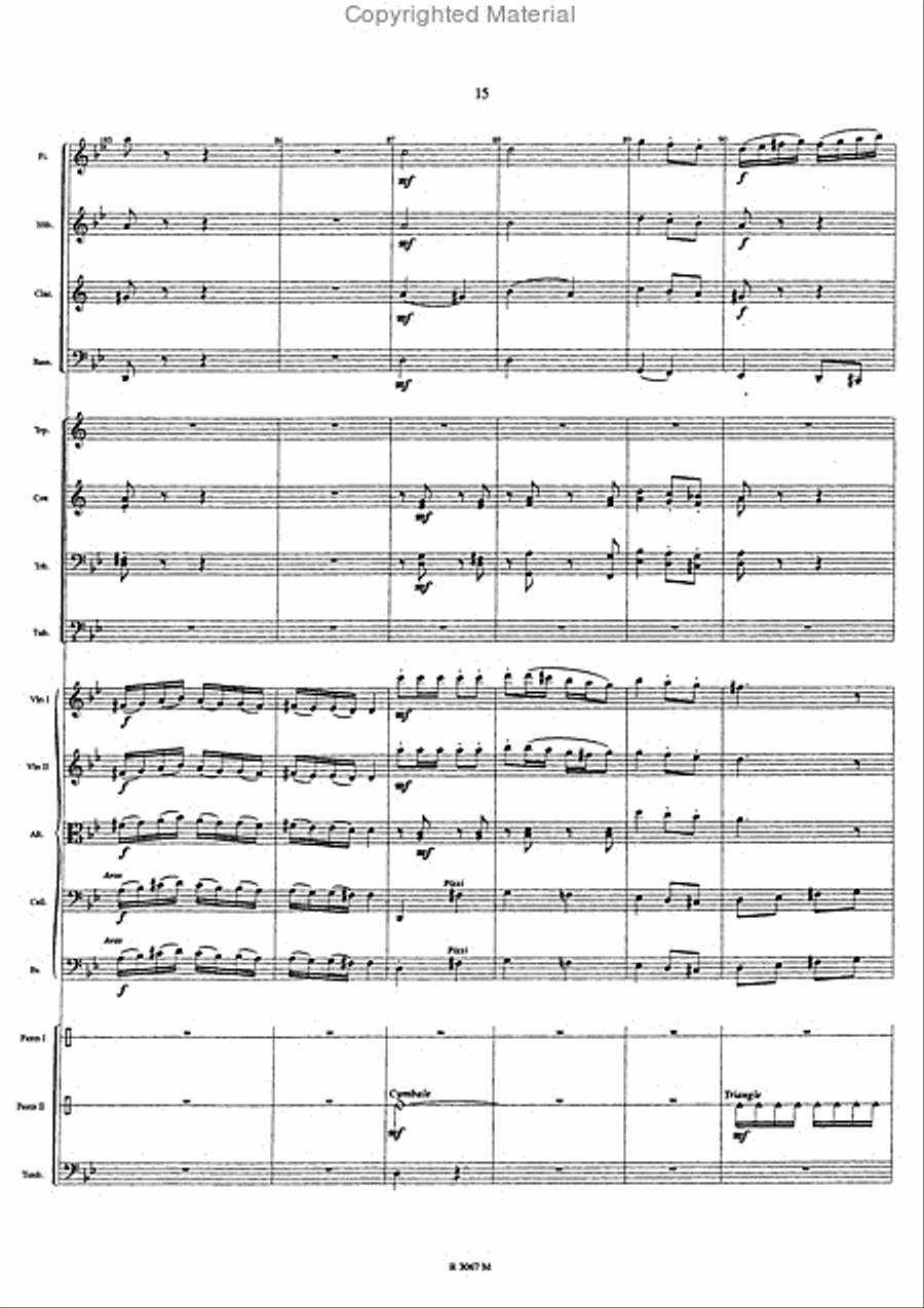 Ouverture sur des thèmes bosniaques Orchestra scores gallery preview page 16