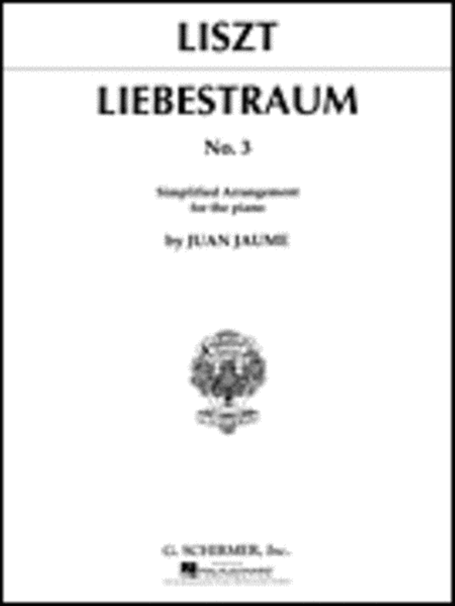 Liebestraume No. 3 in G Major Piano Solo scores gallery preview page 1