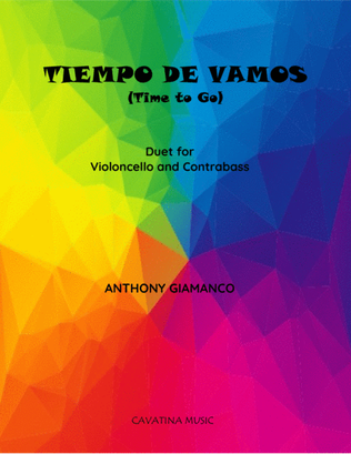 Book cover for TIEMPO DE VAMOS (cello and bass)