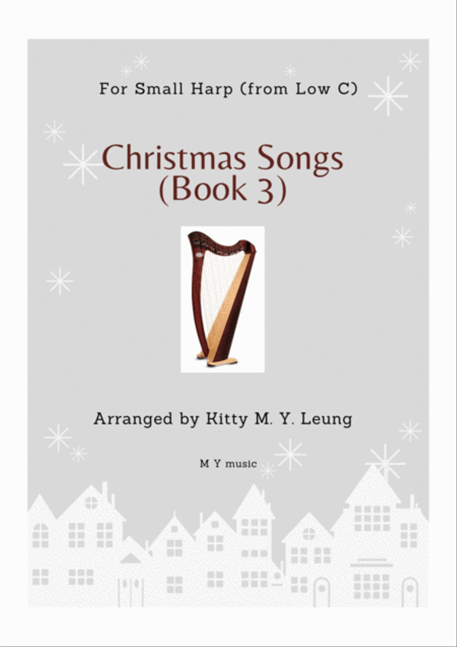Christmas Songs (Book 3) - Small Harp (from Low C) Harp scores gallery preview page 1