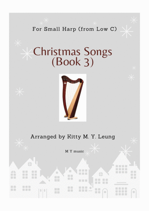 Book cover for Christmas Songs (Book 3) - Small Harp (from Low C)