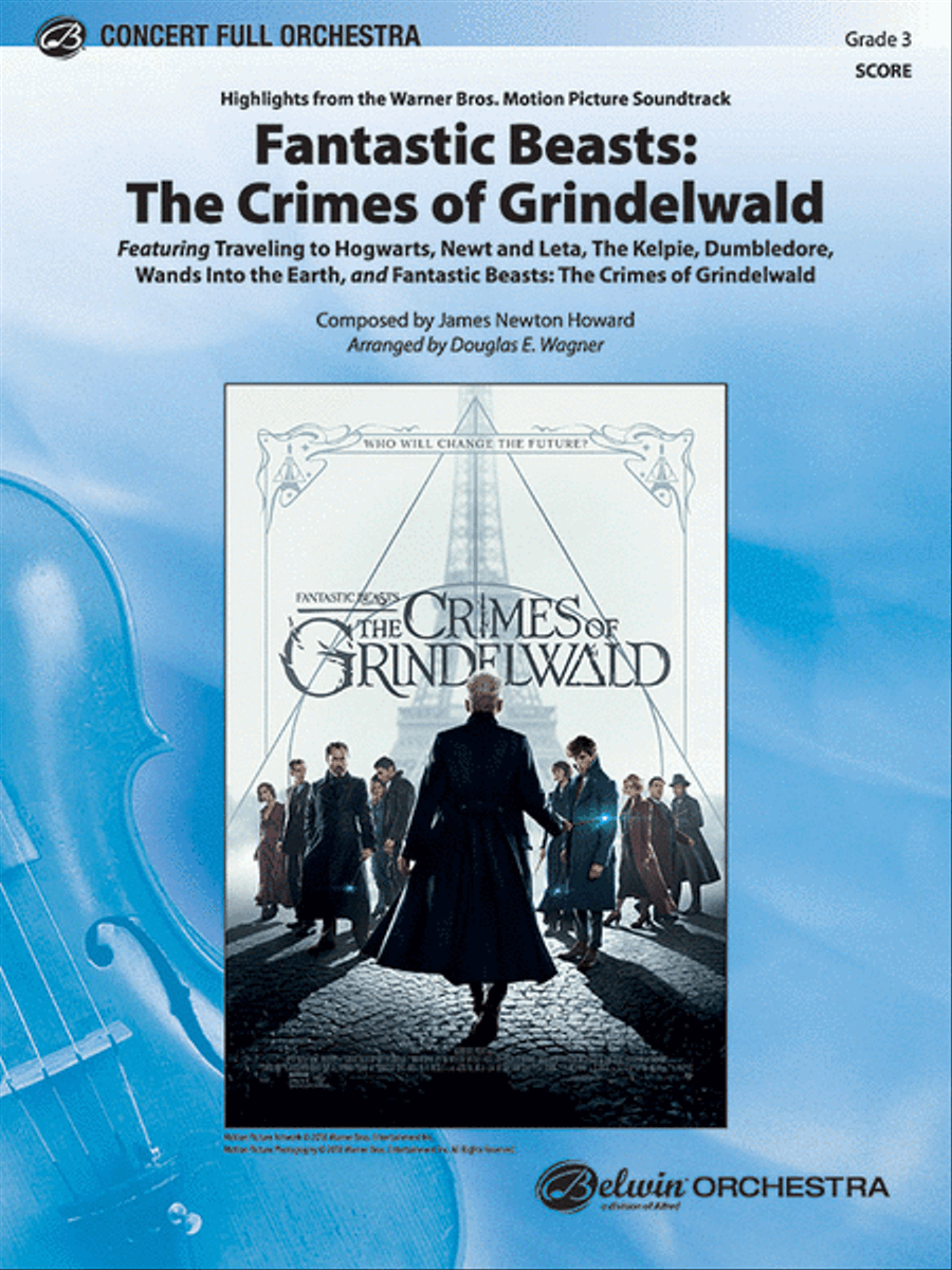 Fantastic Beasts: The Crimes of Grindelwald Full Orchestra scores gallery preview page 1