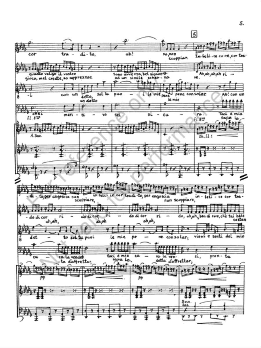 Bella figlia del amore Bella figlia del amore Concert Band scores gallery preview page 6