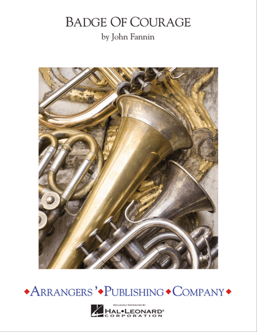 Badge of Courage Badge of Courage Concert Band scores gallery preview page 1