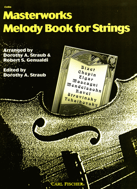 Masterworks Melody Book-Cello
