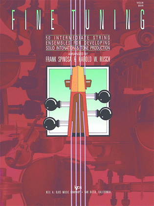 Book cover for Fine Tuning - Violin