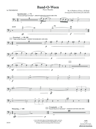 Band-O-Ween: 1st Trombone