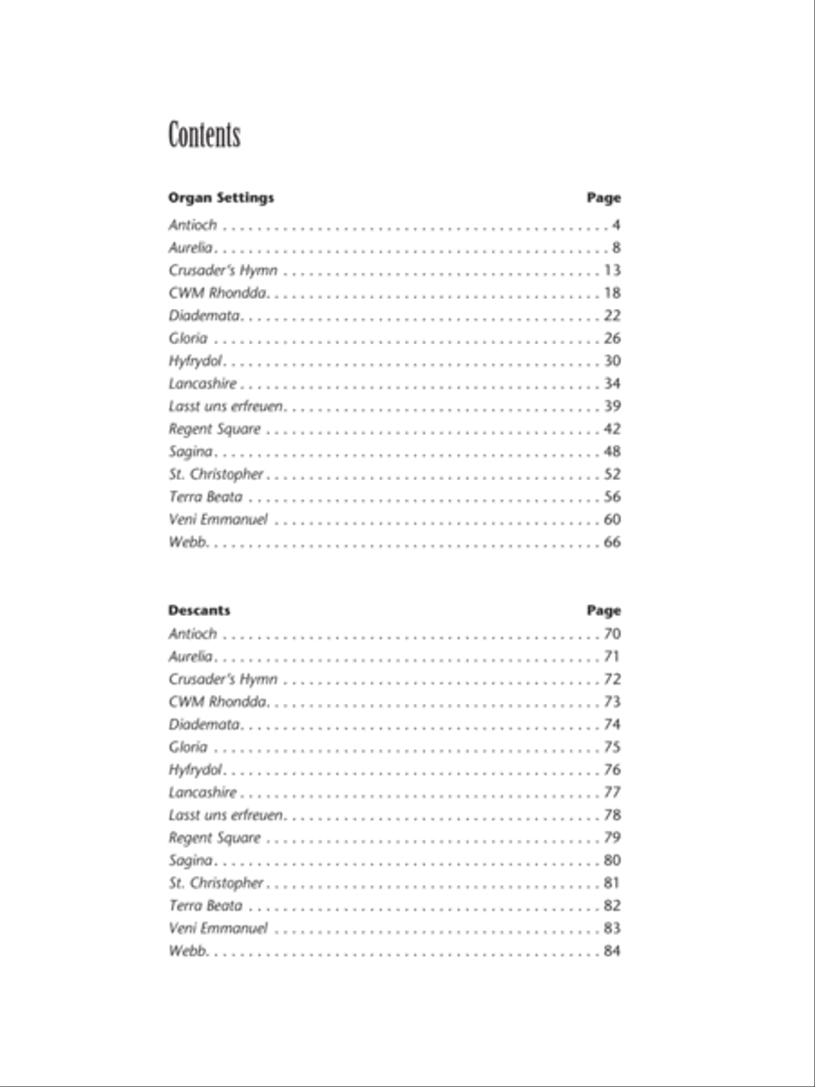 The Festival Hymn Collection, Volume 2 Organ scores gallery preview page 3