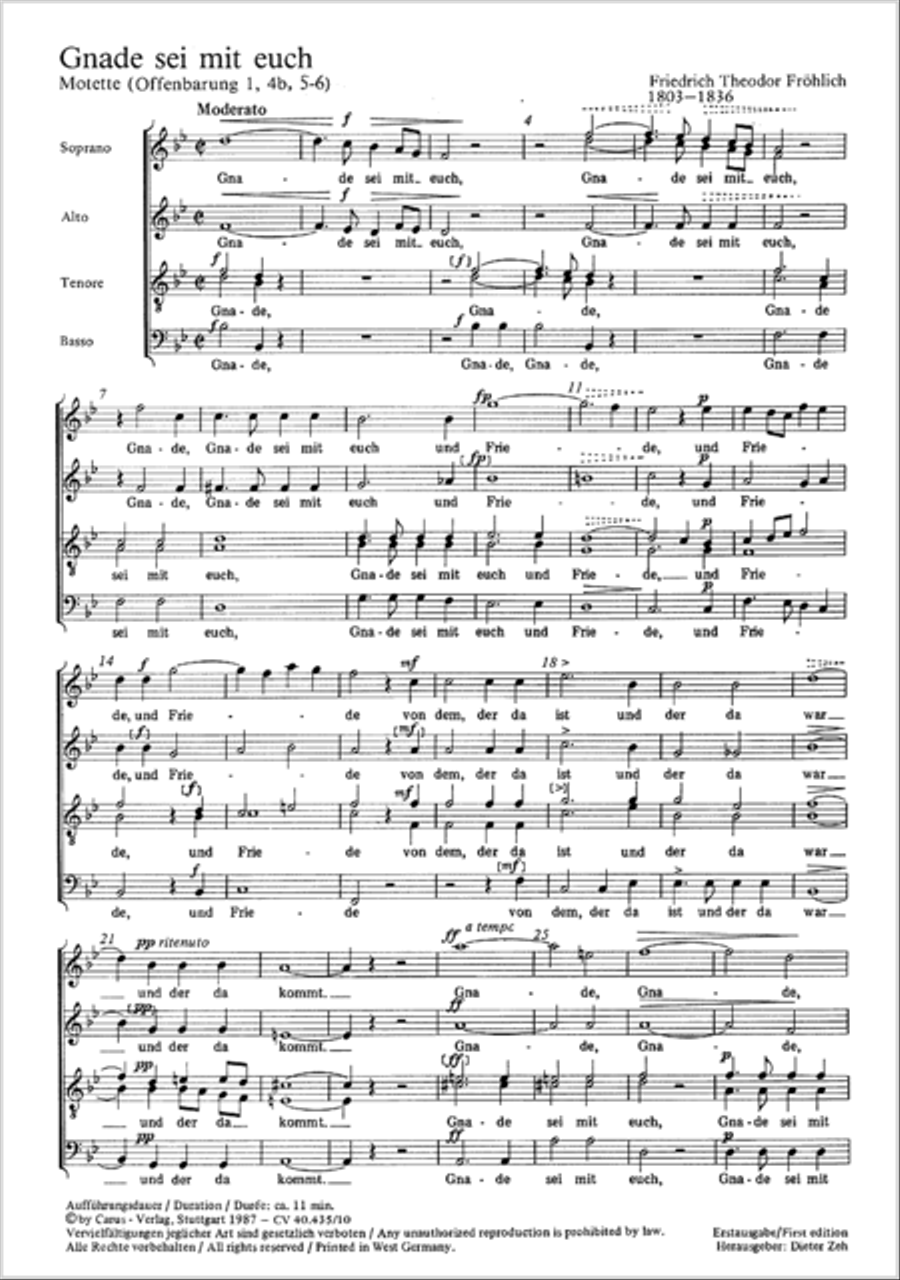 Gnade sei mit euch SSA scores gallery preview page 2