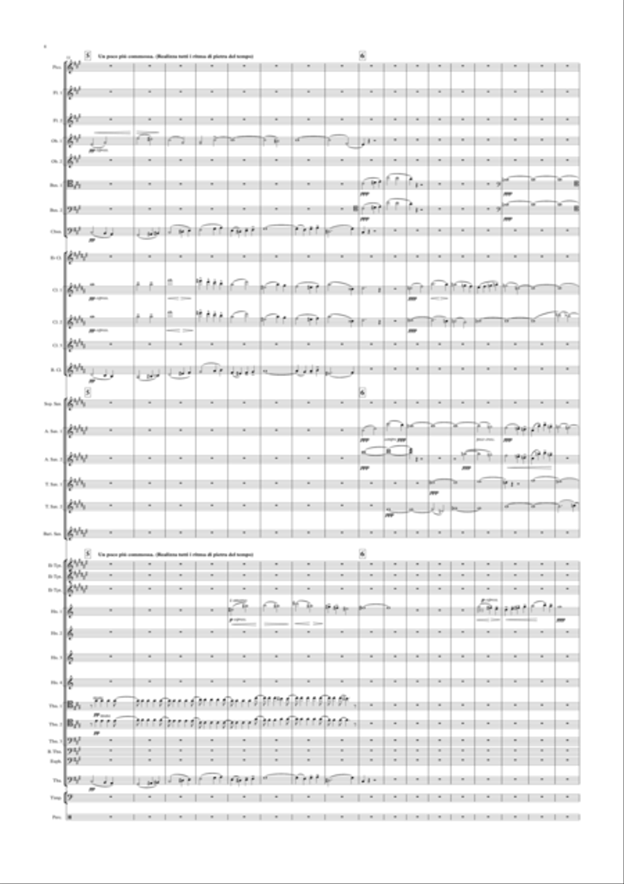 6th Movement from Symphony No.3 in D minor by Gustav Mahler Small Ensemble scores gallery preview page 4