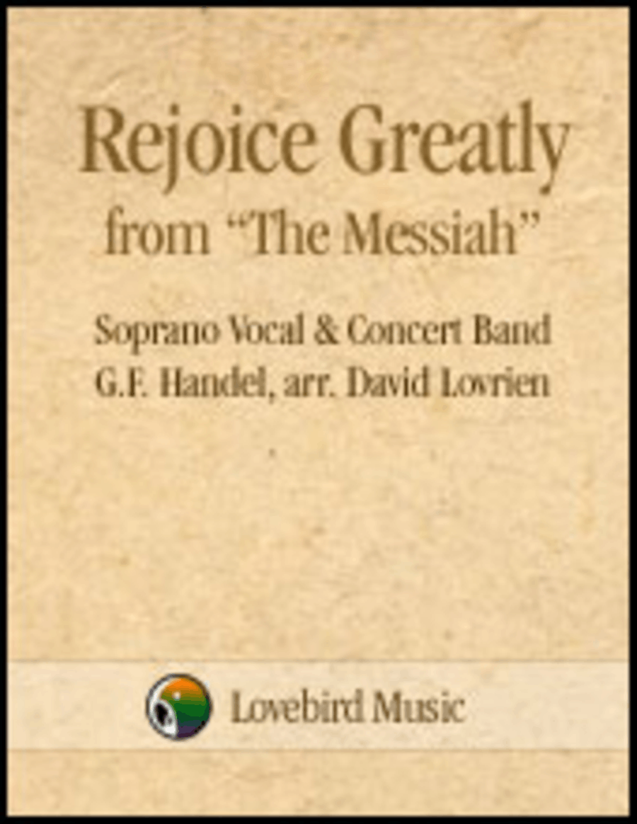 Rejoice Greatly Concert Band scores gallery preview page 1