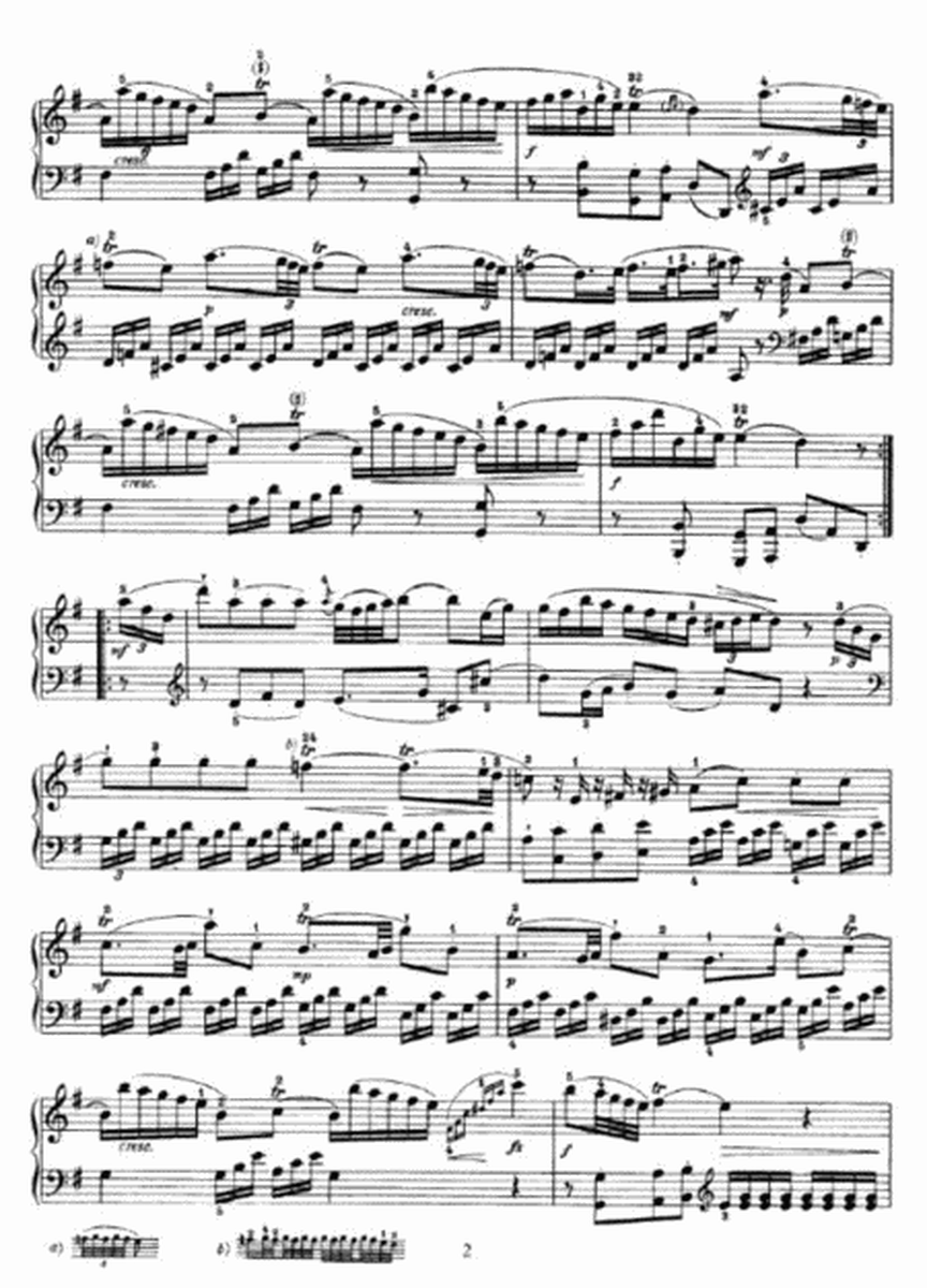Franz Joseph Haydn - Sonata in G Major (1766), Hob 16 no 6