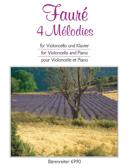 4 Melodies for Violoncello and Piano