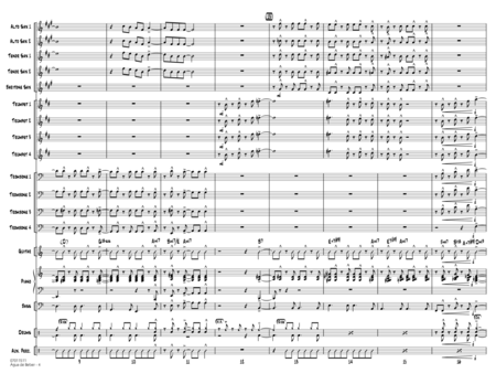Agua de Beber (Water to Drink) - Conductor Score (Full Score)