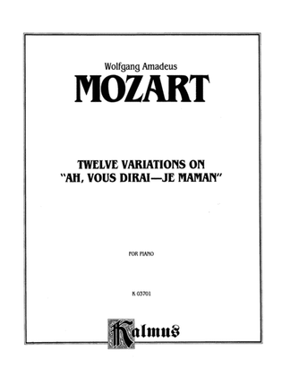Book cover for Mozart: Variations on "Ah, Vous Dirai-Je, Maman"