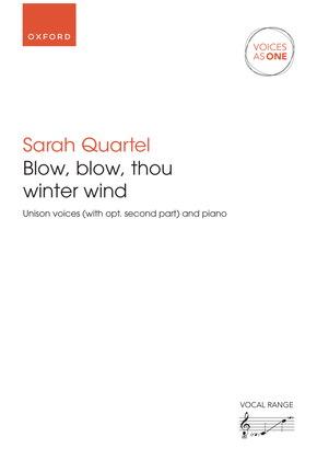 Book cover for Blow, blow, thou winter wind