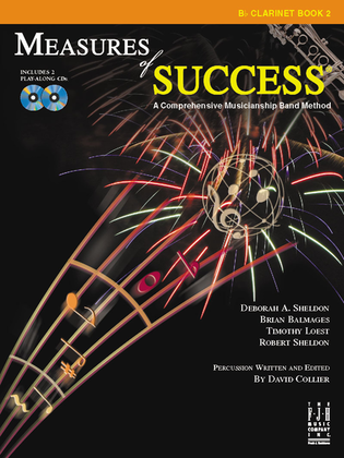 Book cover for Measures of Success Clarinet Book 2