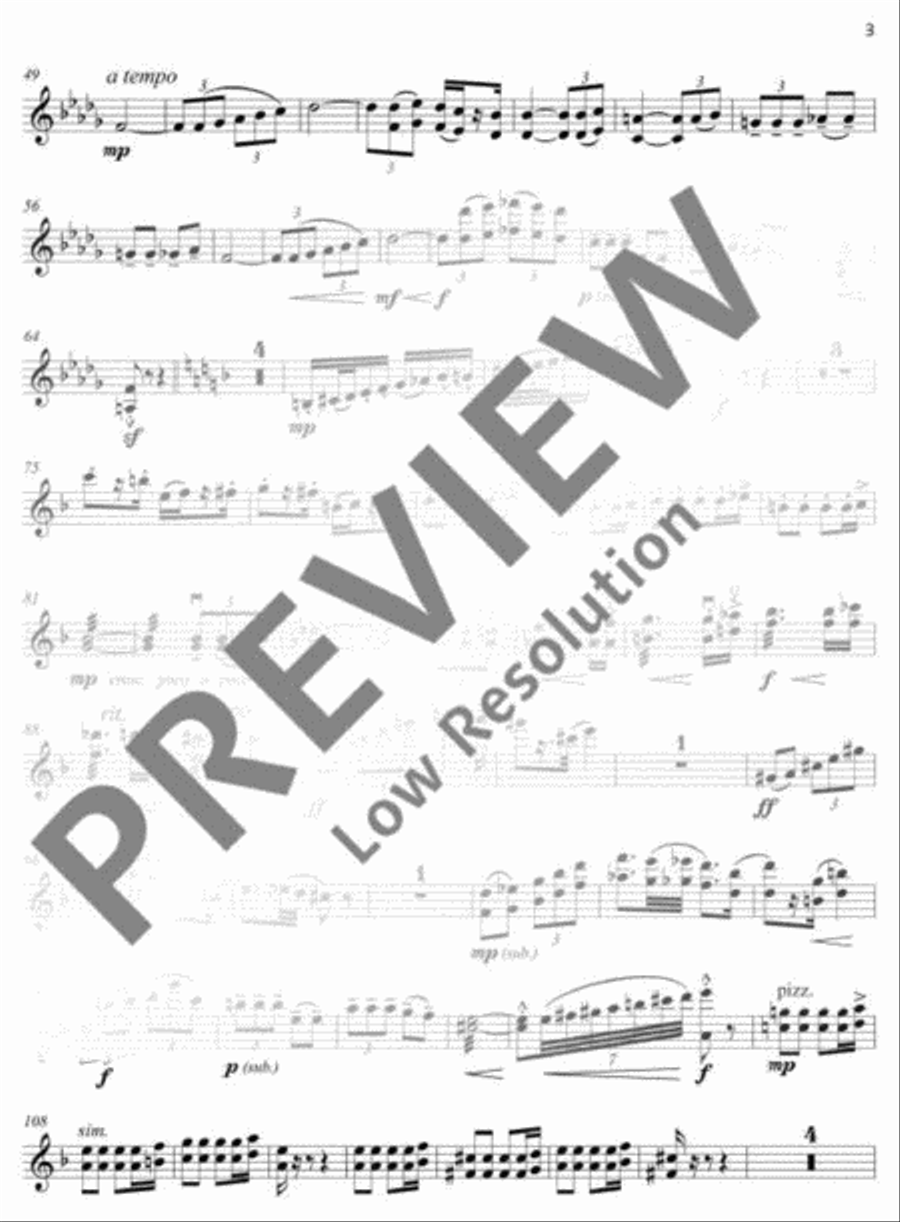 Tango Tango Violin Solo scores gallery preview page 18