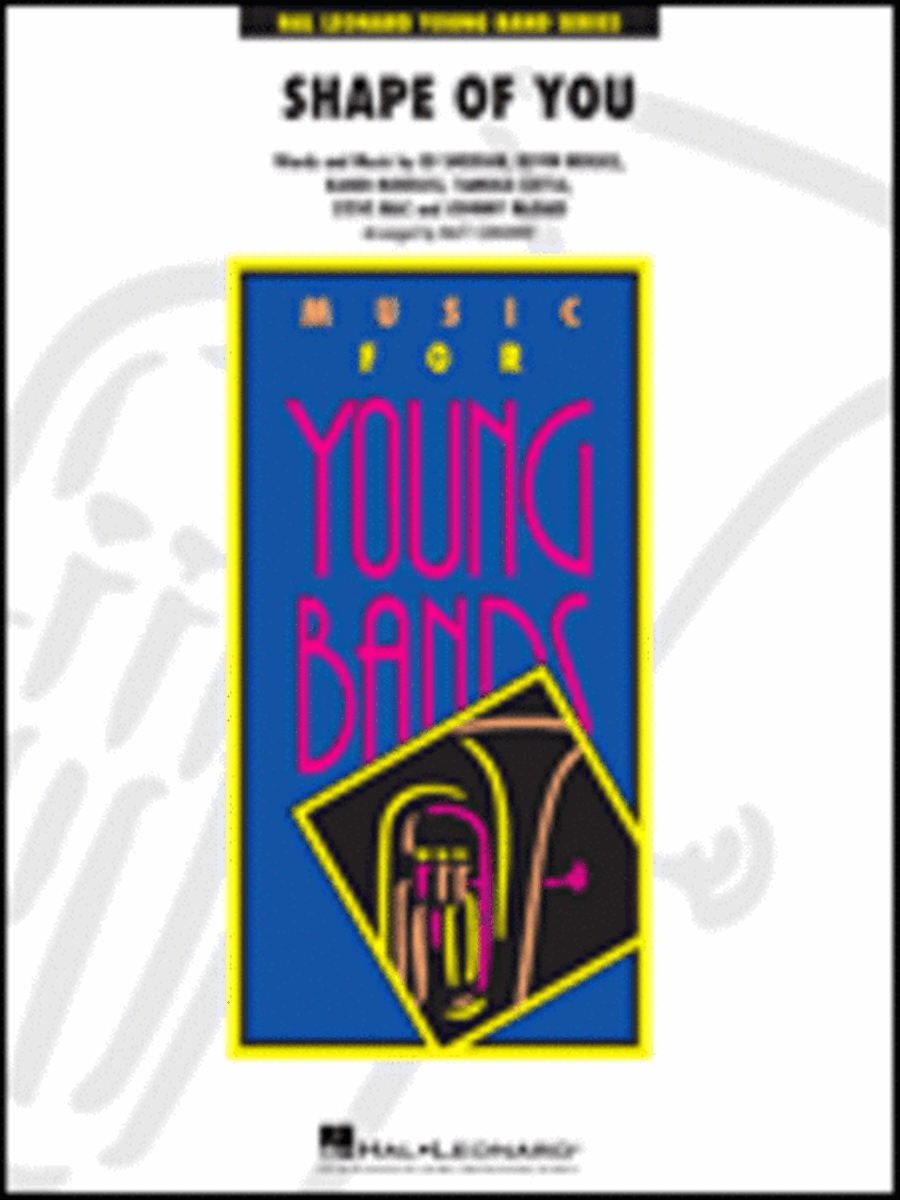 Shape of You Concert Band scores gallery preview page 1