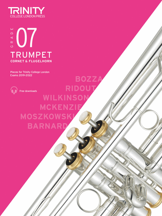 Book cover for Trumpet, Cornet & Flugelhorn Exam Pieces 2019-2022 Grade 7