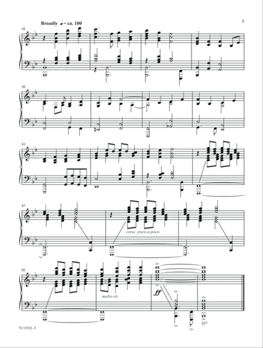 Hymn Tunes Great and Small (Digital Delivery) Piano Solo scores gallery preview page 5