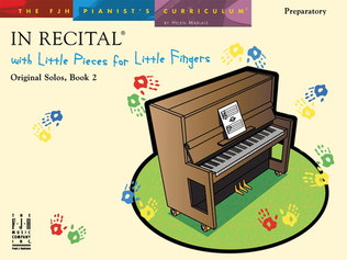 Book cover for In Recital! with Little Pieces for Little Fingers (NFMC)