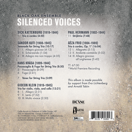 Black Oak Ensemble: Silenced Voices