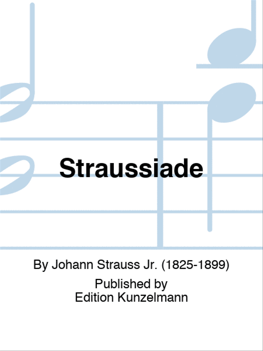 Straussiade Straussiade Violin scores gallery preview page 1