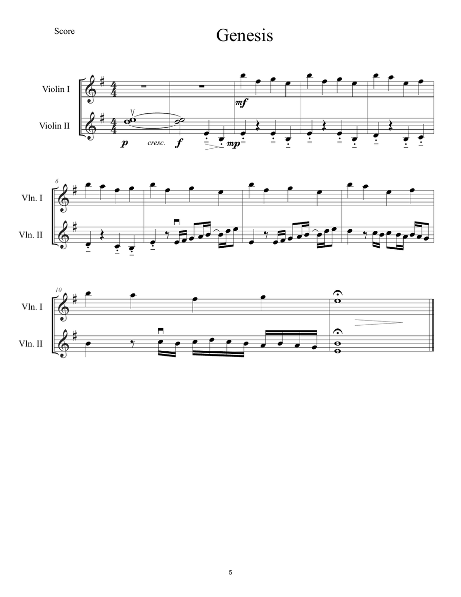 Three Pieces in the style of Lindsey Stirling Score and Parts scores gallery preview page 6
