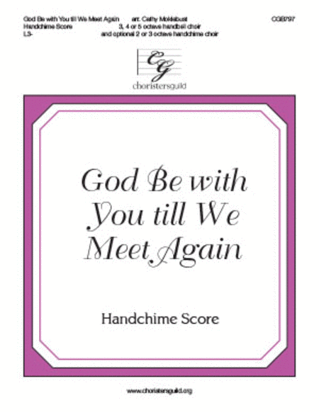 God Be With You Till We Meet Again - Handchime Score image number null