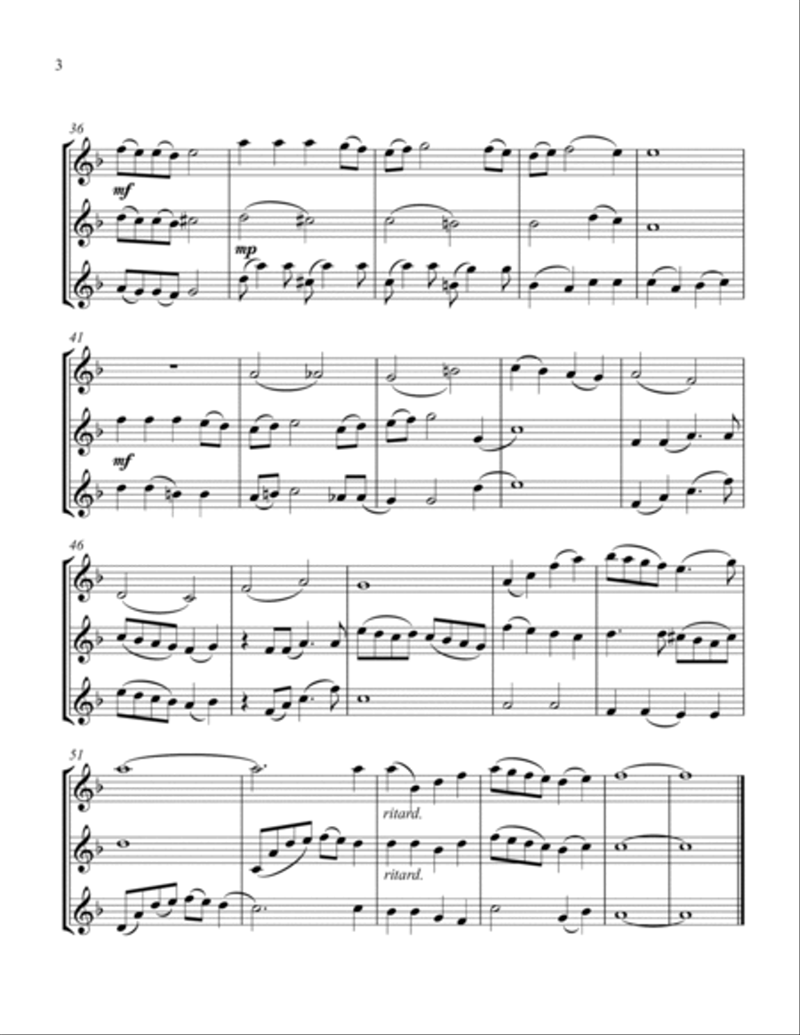 Have Yourself A Merry Little Christmas from MEET ME IN ST. LOUIS String Trio scores gallery preview page 4