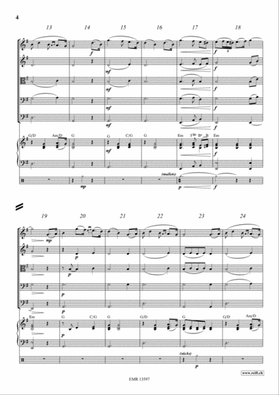 The Last Rose Of Summer String Quintet scores gallery preview page 4