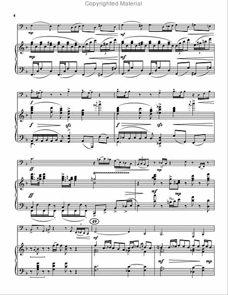 Dans Profundo Tuba scores gallery preview page 5