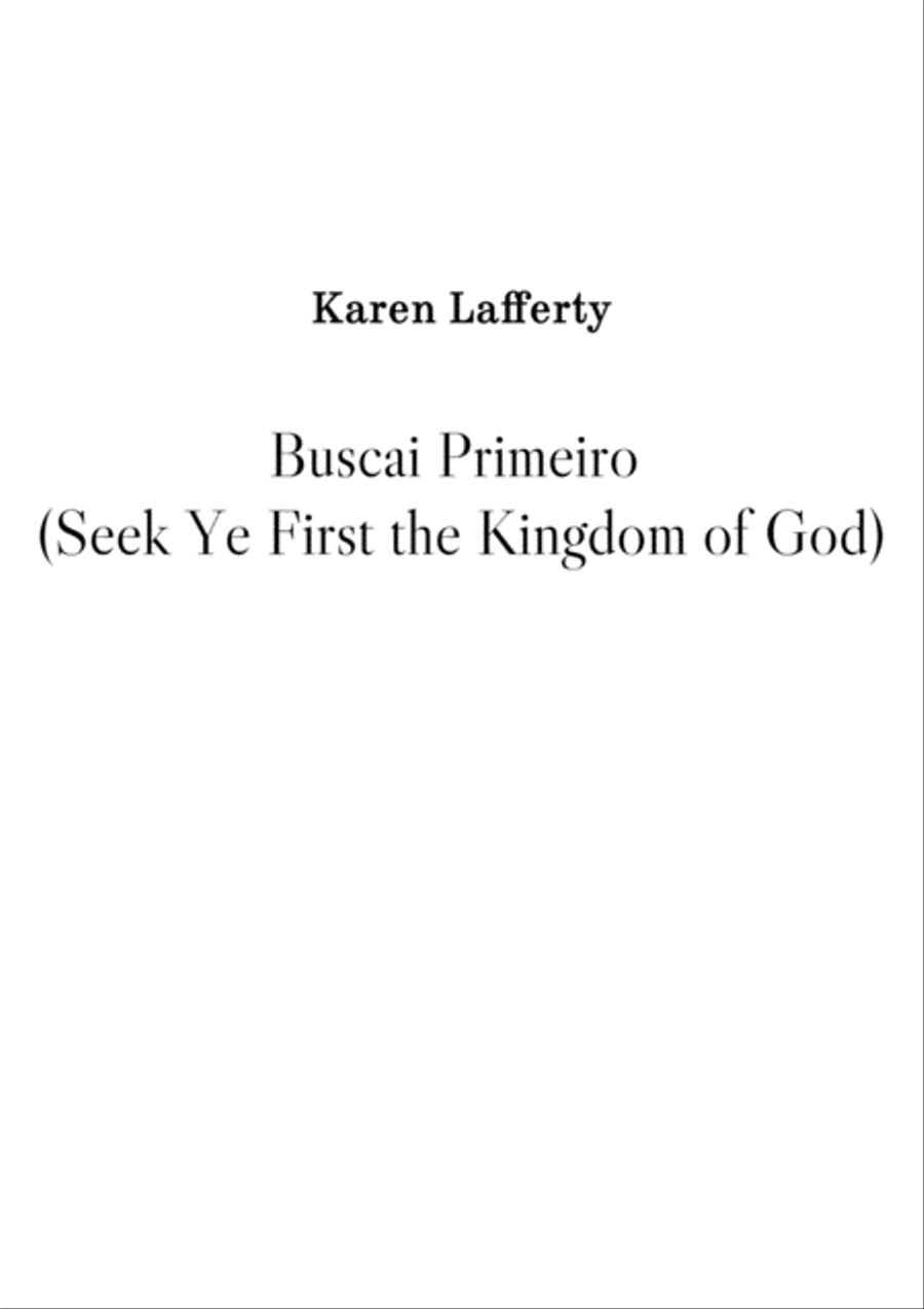 Seek Ye First 3-Part scores gallery preview page 1