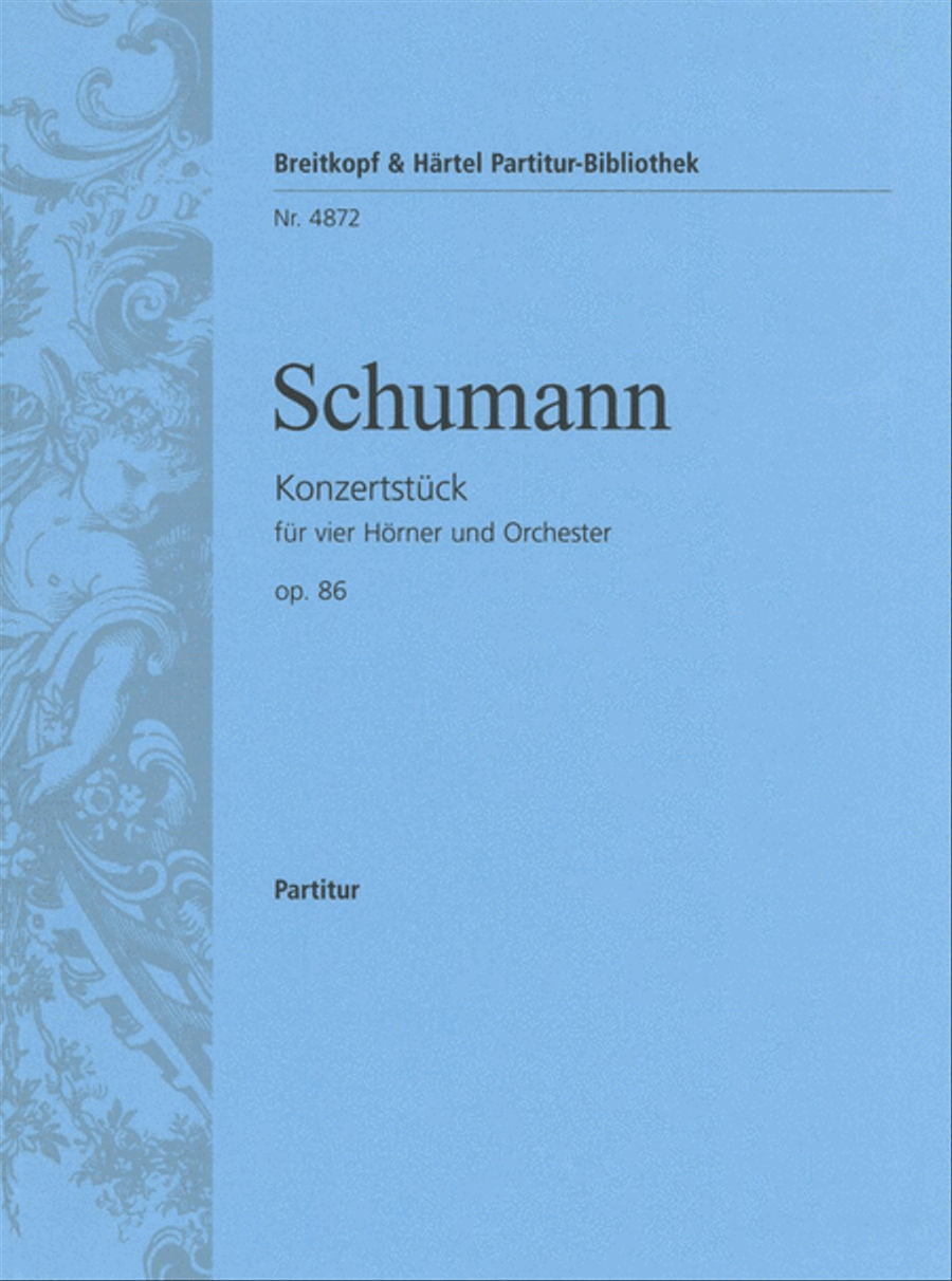 Concert Piece in F major Op. 86 Orchestra scores gallery preview page 1