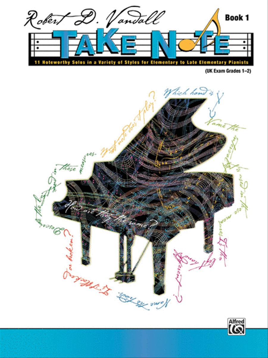 Take Note, Book 1 Easy Piano scores gallery preview page 1