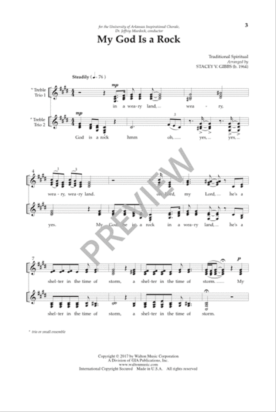 My God Is a Rock Divisi scores gallery preview page 4