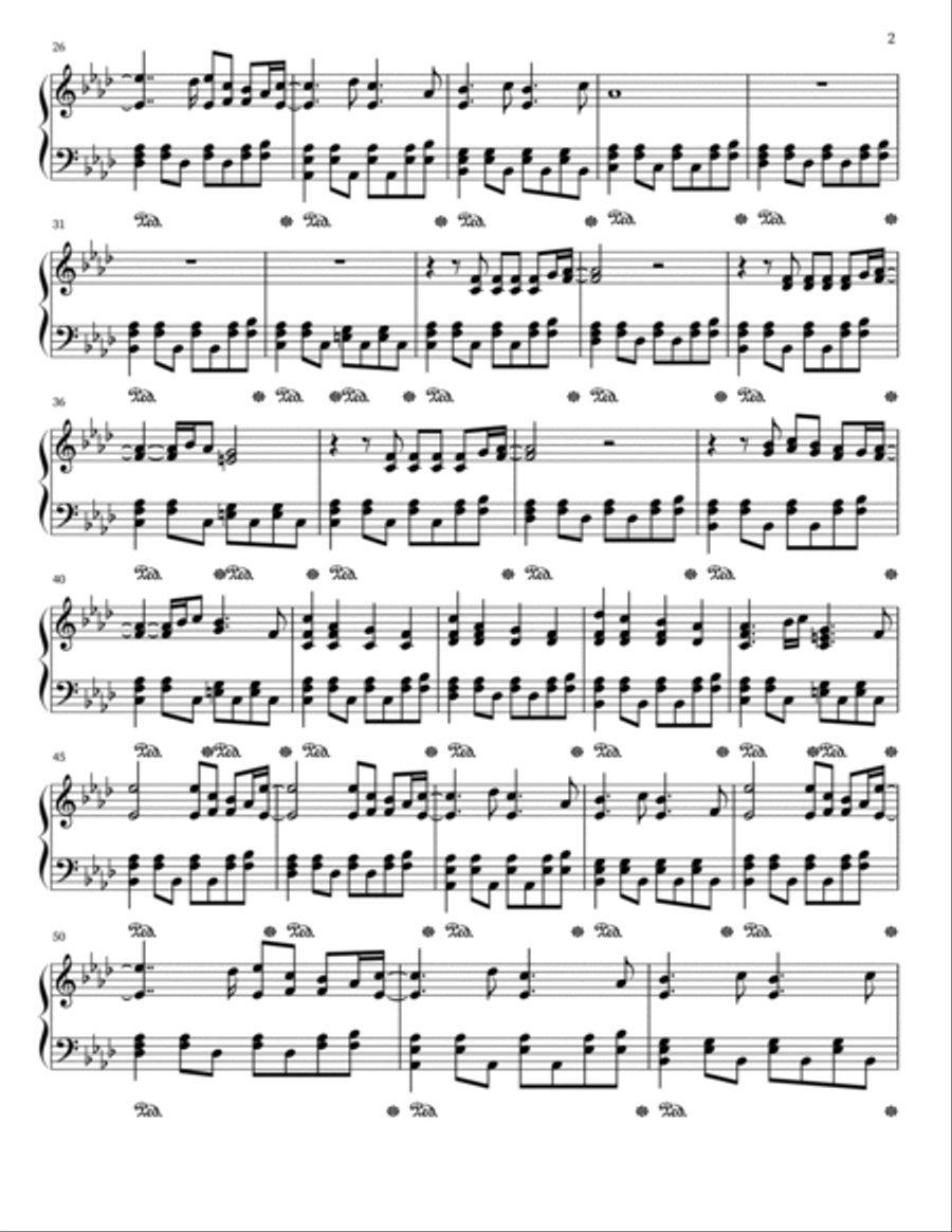 In Pieces Piano scores gallery preview page 2