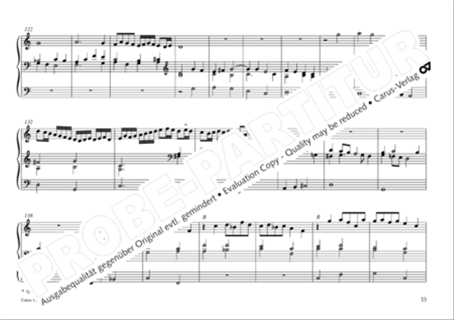 Organ music of the Hasse family Organ Solo scores gallery preview page 34