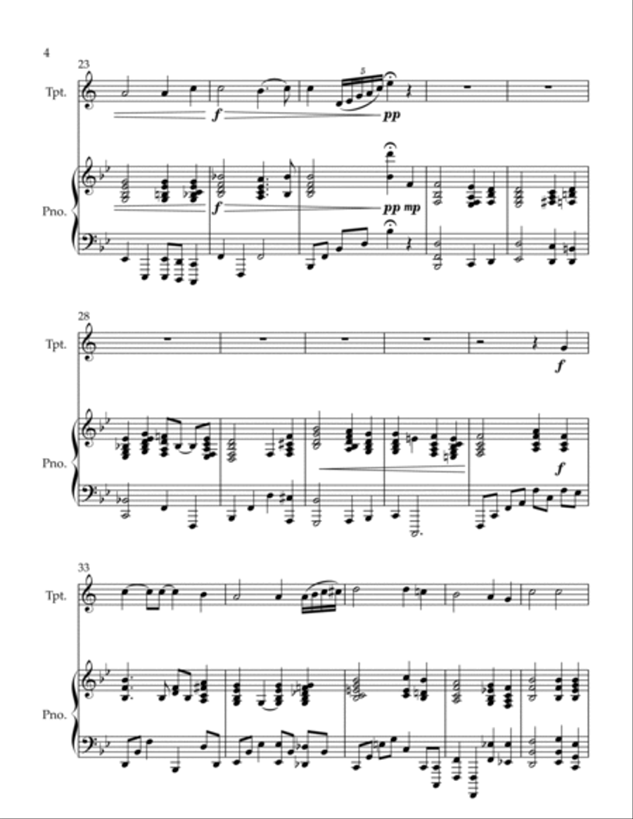 It Is Well It Is Well B-Flat Trumpet scores gallery preview page 4
