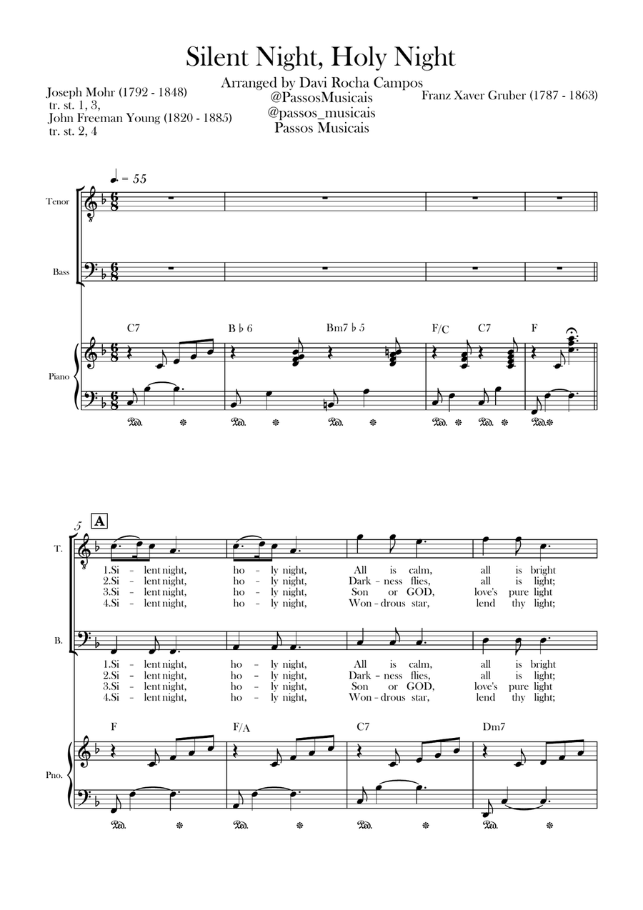 Book cover for Silent Night, Holy Night