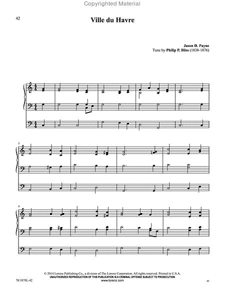 Festive Hymn Tune Harmonizations image number null