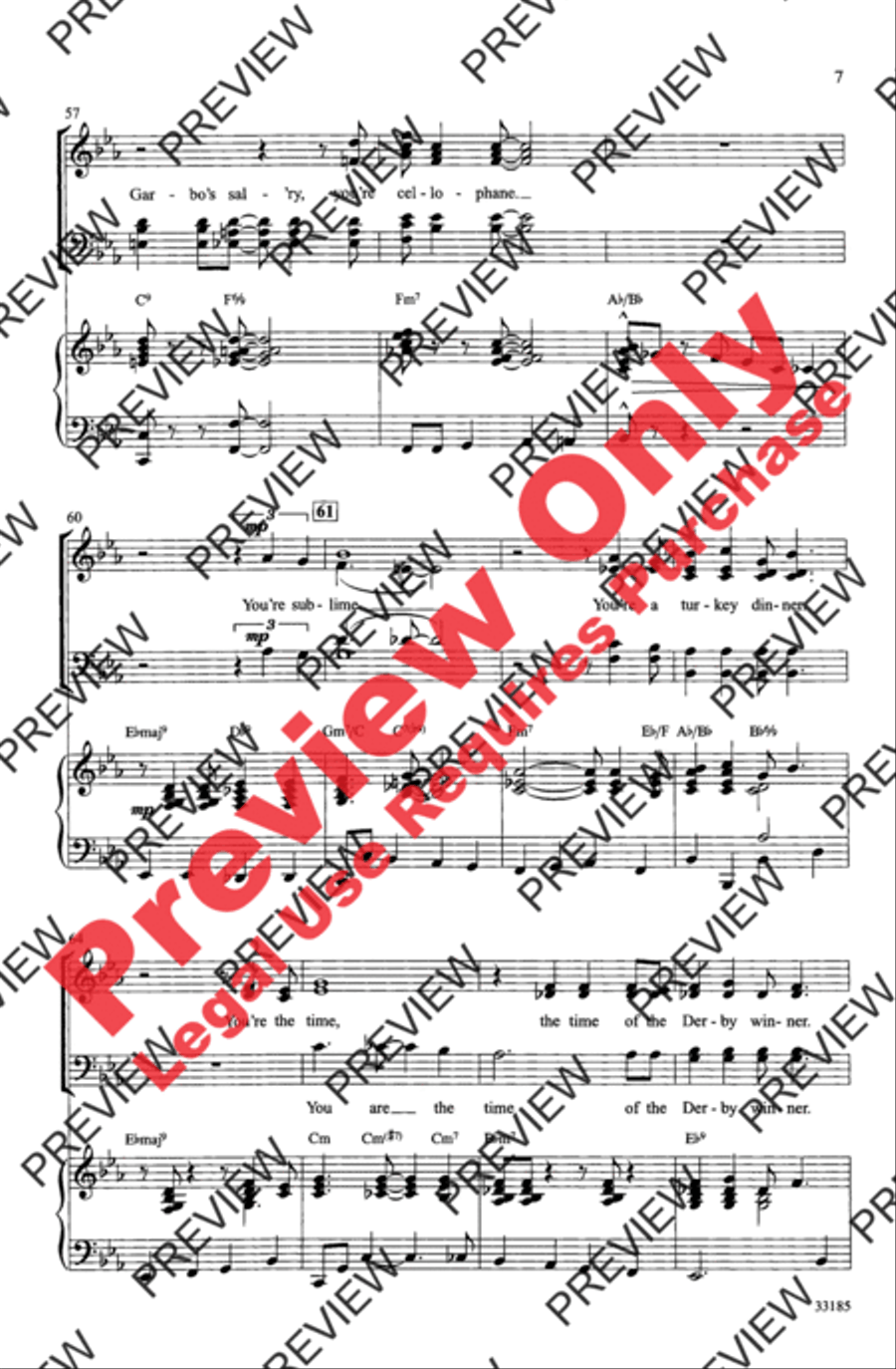 You're the Top 4-Part scores gallery preview page 7