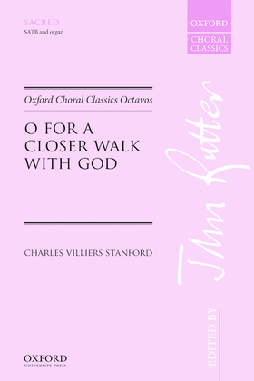 Book cover for O for a closer walk with God